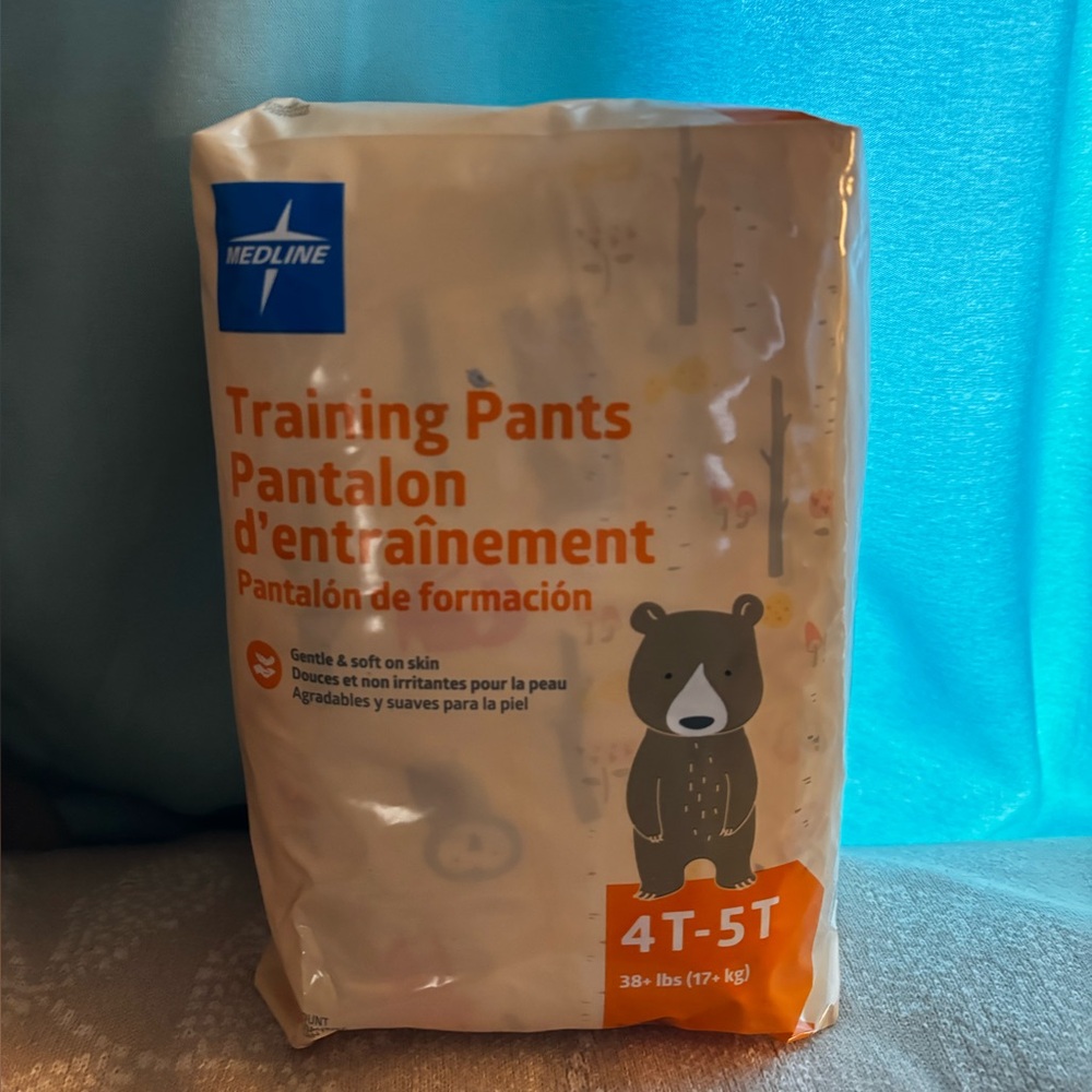 Medline Training Pants for Kids - White